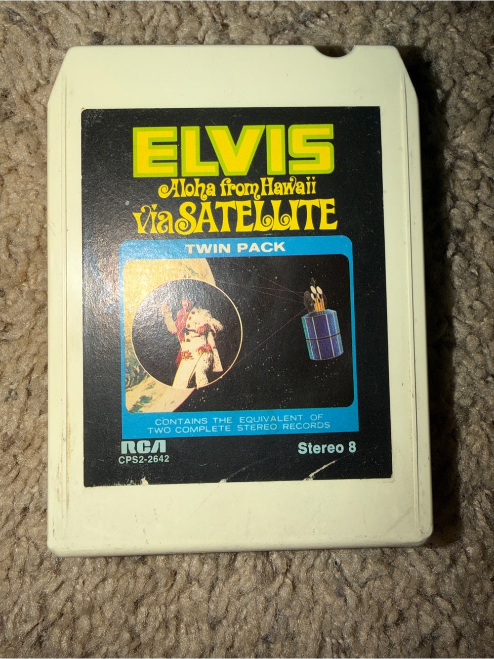 ELVIS Aloha From Hawaii via Satellite - Vintage Stereo 8 Tape